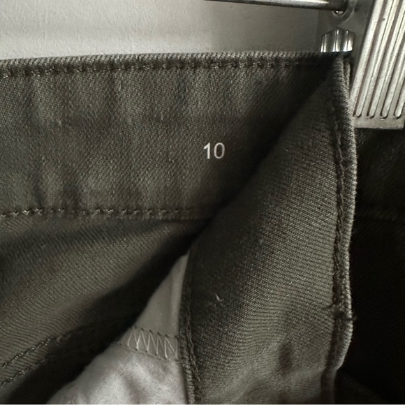 St. John's Bay Skinny Leg Jeans, Olive Army Green Size 10 | Cotton blend - Picture 3 of 9